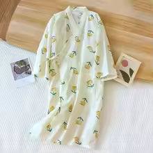 Pyjama Kimono Gaze de Coton Femme