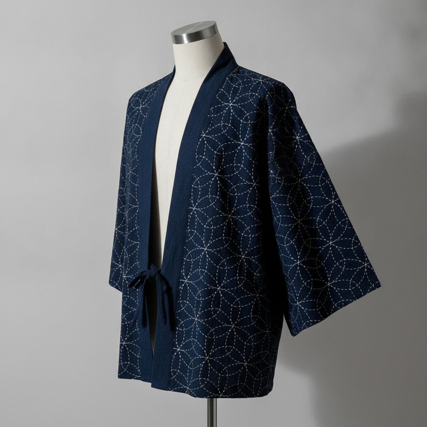 Cardigan Kimono Haori Unisexe Coton Japonais