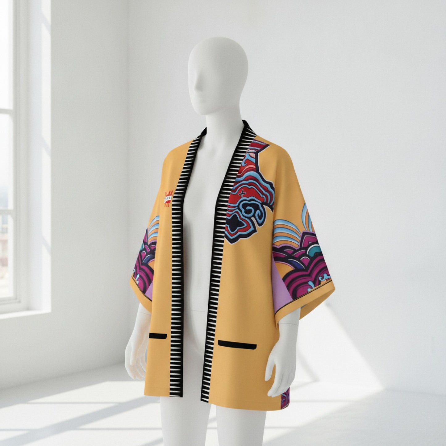 Cardigan Kimono Imprimé Rumi Zoey Mira Unisexe