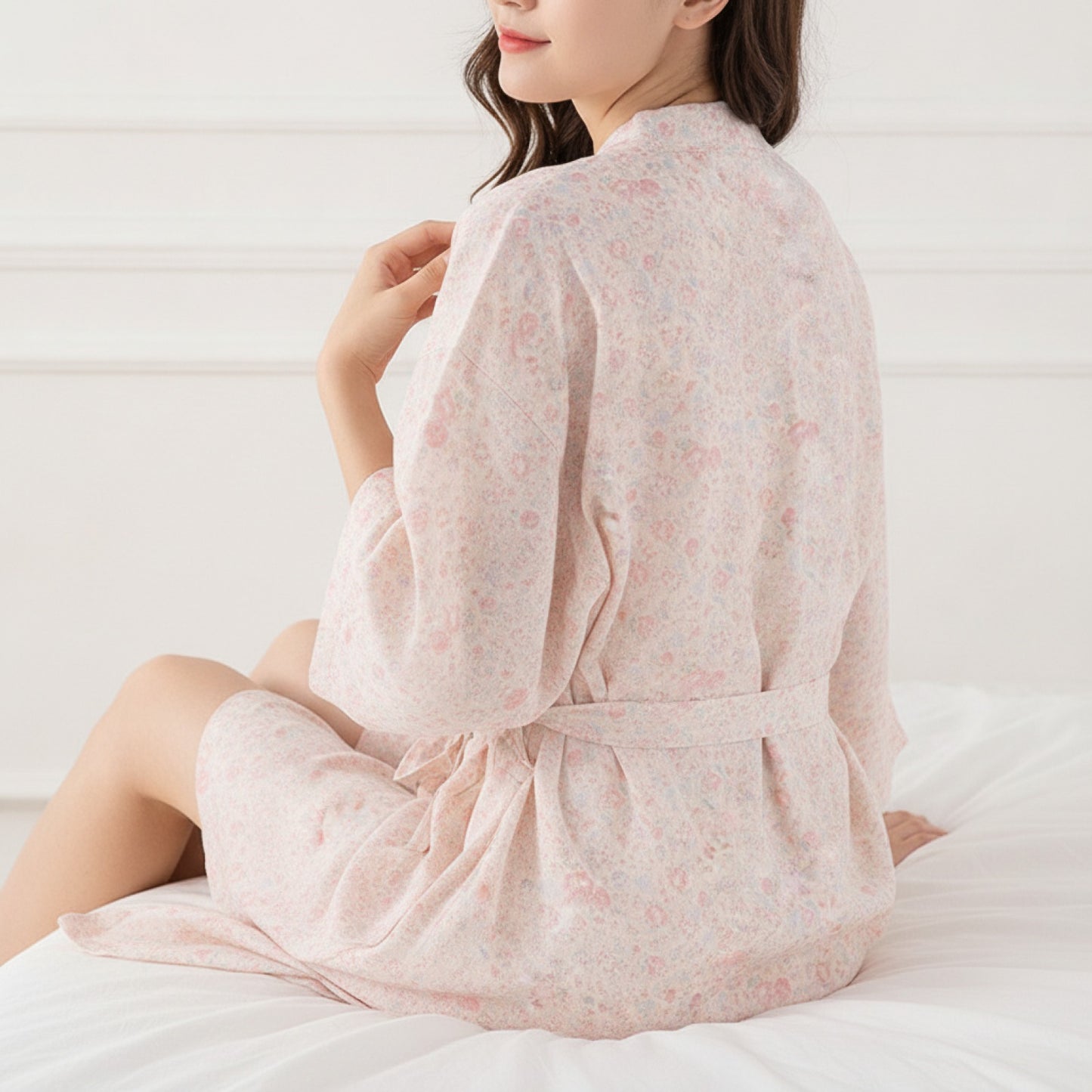 Pyjama Kimono Gaze de Coton Femme