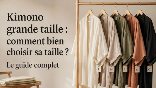 Kimono grande taille : comment bien choisir sa taille ? Le guide complet - Kimono Zen