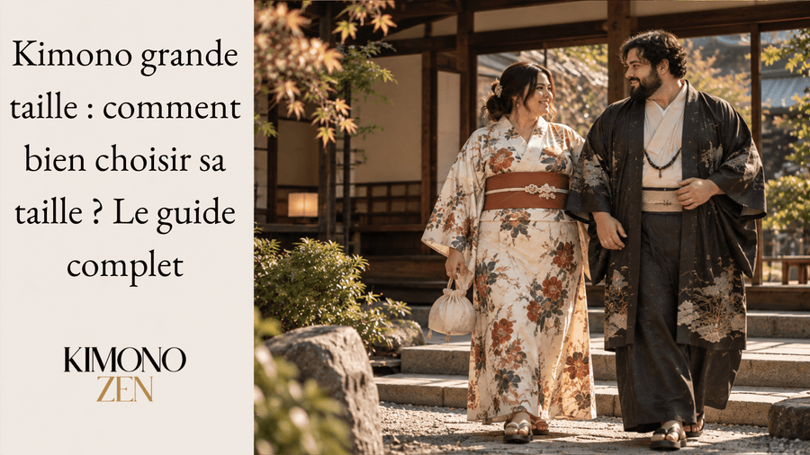 Kimono grande taille : comment bien choisir sa taille ? Le guide complet - Kimono Zen