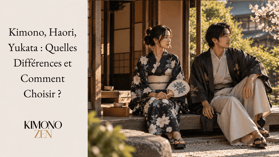 Kimono, Haori, Yukata : Quelles Différences et Comment Choisir ? - Kimono Zen