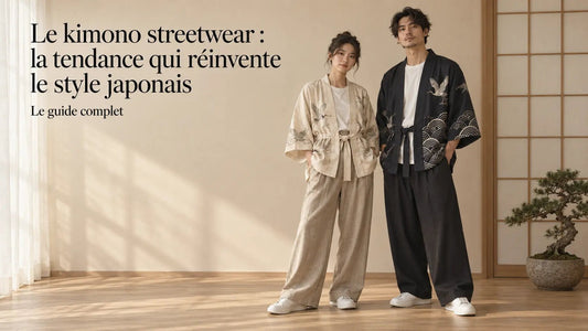 Le Kimono Streetwear : La Tendance Mode Qui Réinvente le Style Japonais - Kimono Zen