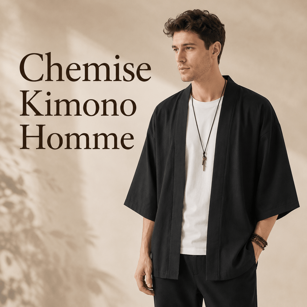 Chemise Kimono Homme - Kimono Zen
