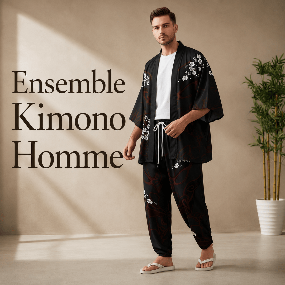 Ensemble Kimono Homme - Kimono Zen