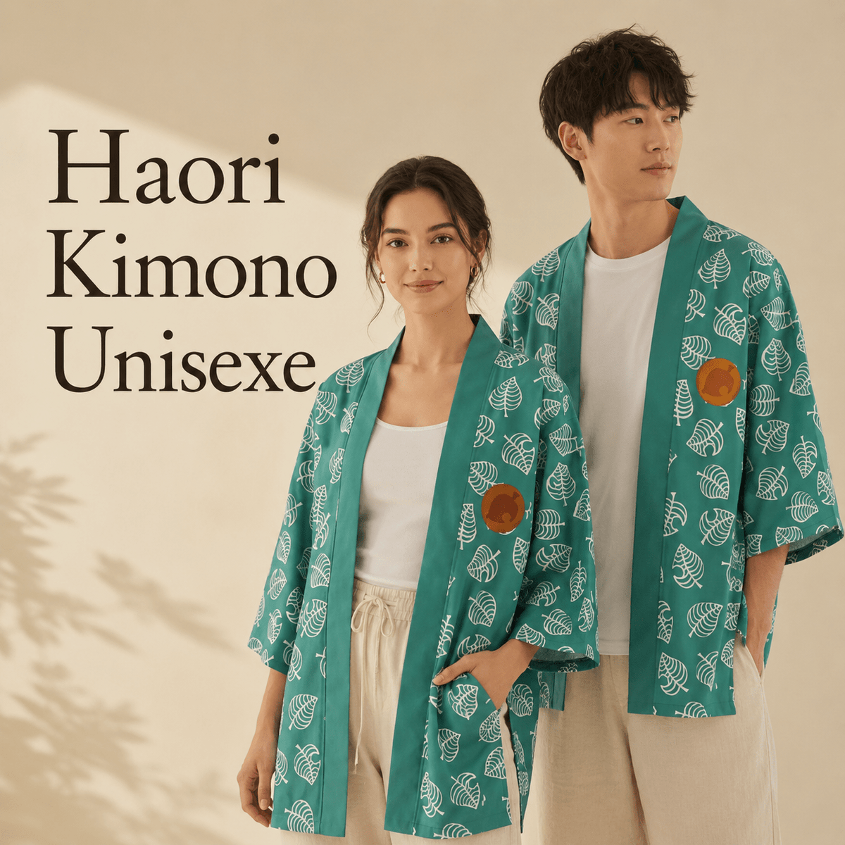 Haori Kimono Unisexe - Kimono Zen