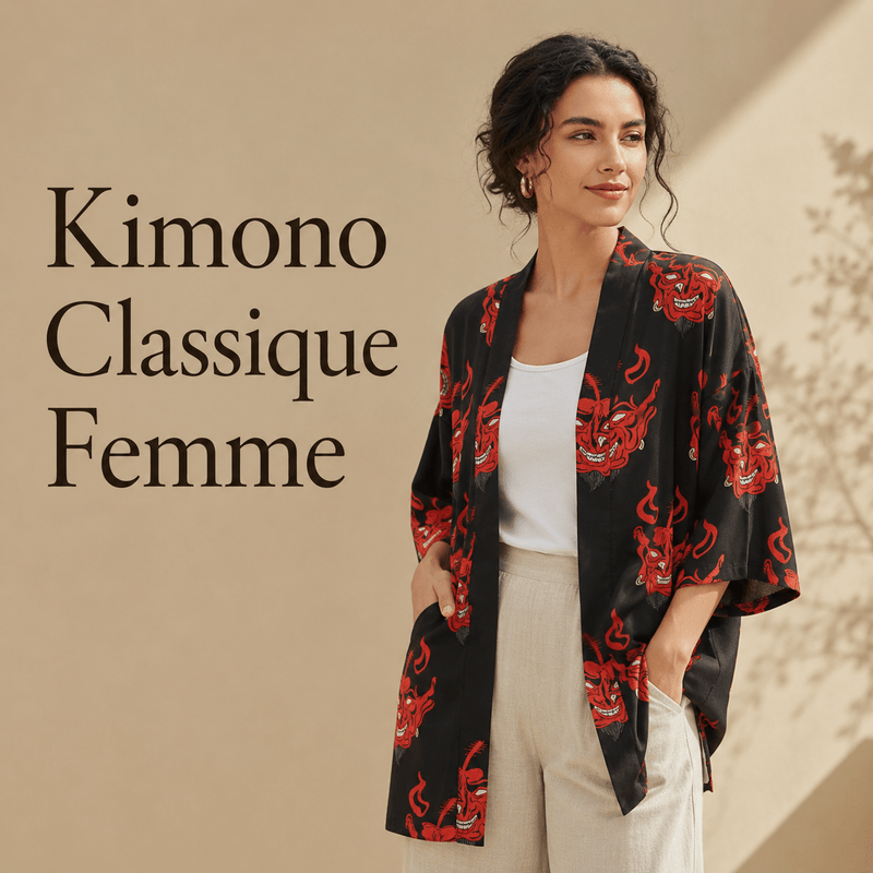 Kimono Classique Femme - Kimono Zen