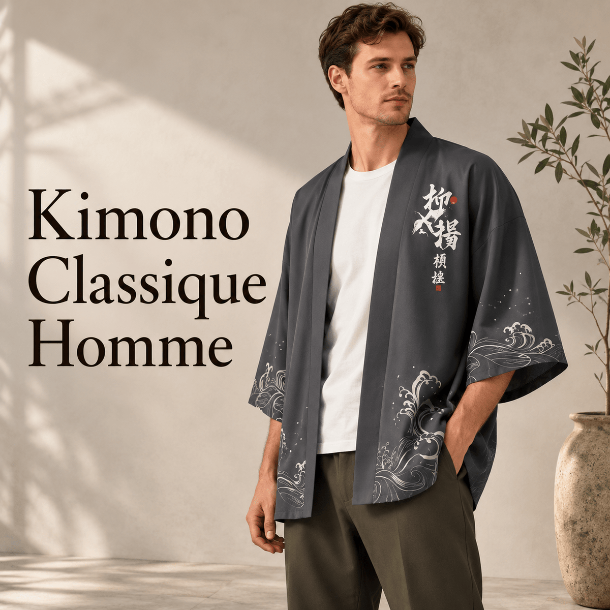Kimono Classique Homme - Kimono Zen