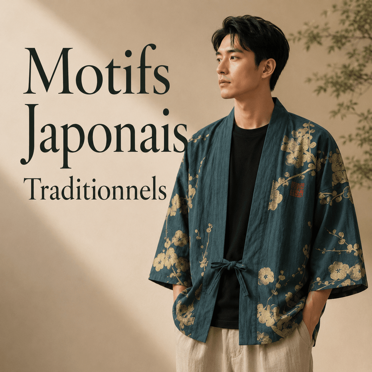 Motifs Japonais Traditionnels - Kimono Zen
