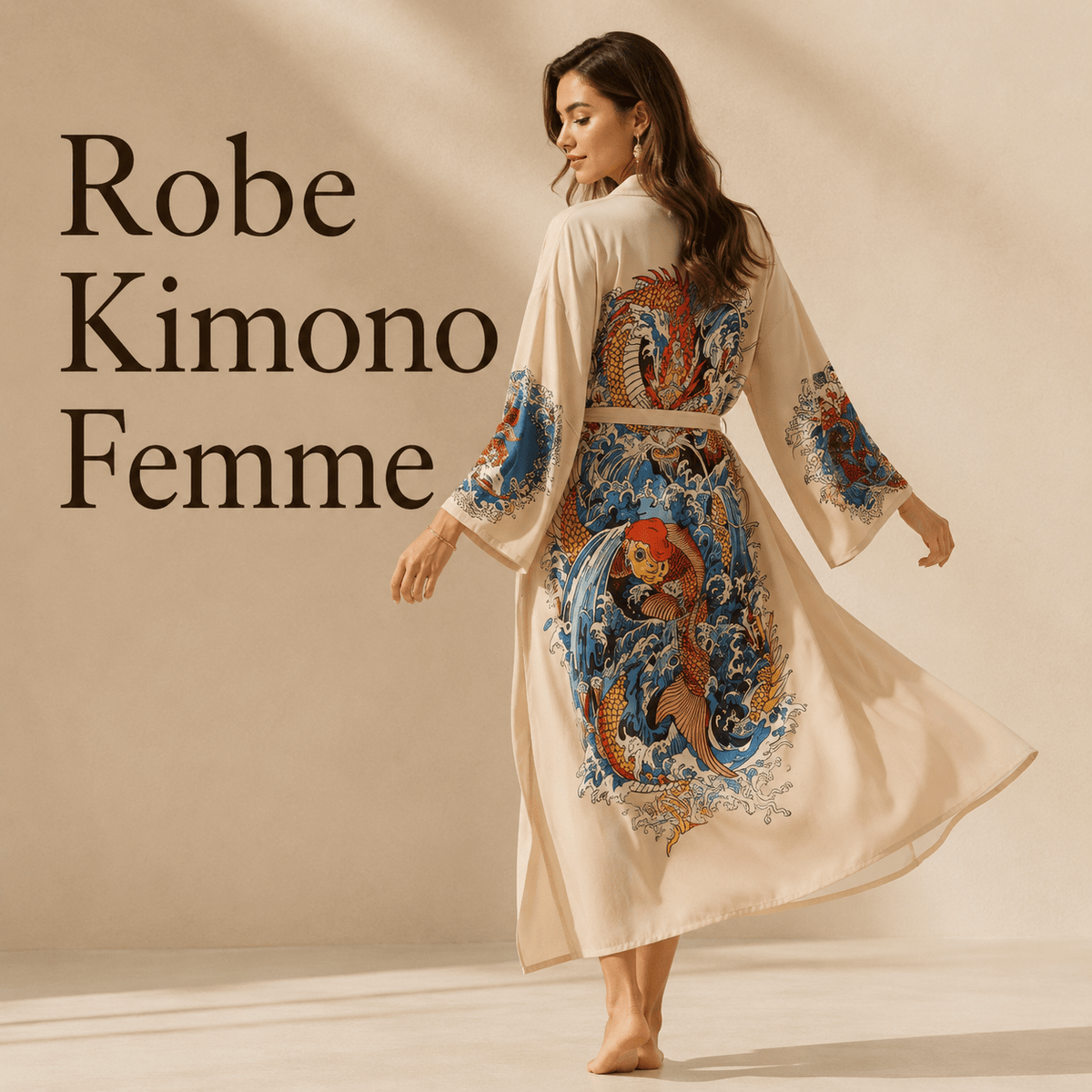 Robe Kimono Femme - Kimono Zen