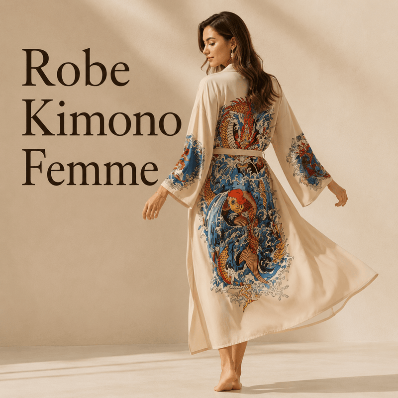 Robe Kimono Femme - Kimono Zen