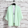 Chemise Kimono Décontracté Homme – Vert - M