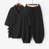 Ensemble Kimono Sarouel Homme – Noir - M