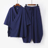 Ensemble Kimono Chinois Homme – Bleu - M