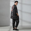 Ensemble Kimono Décontracté Homme – Noir - XXS