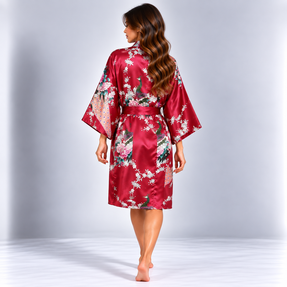 Kimono Court Paon | Bordeaux