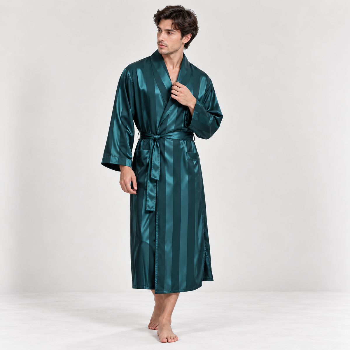 Peignoir Kimono Homme | Vert