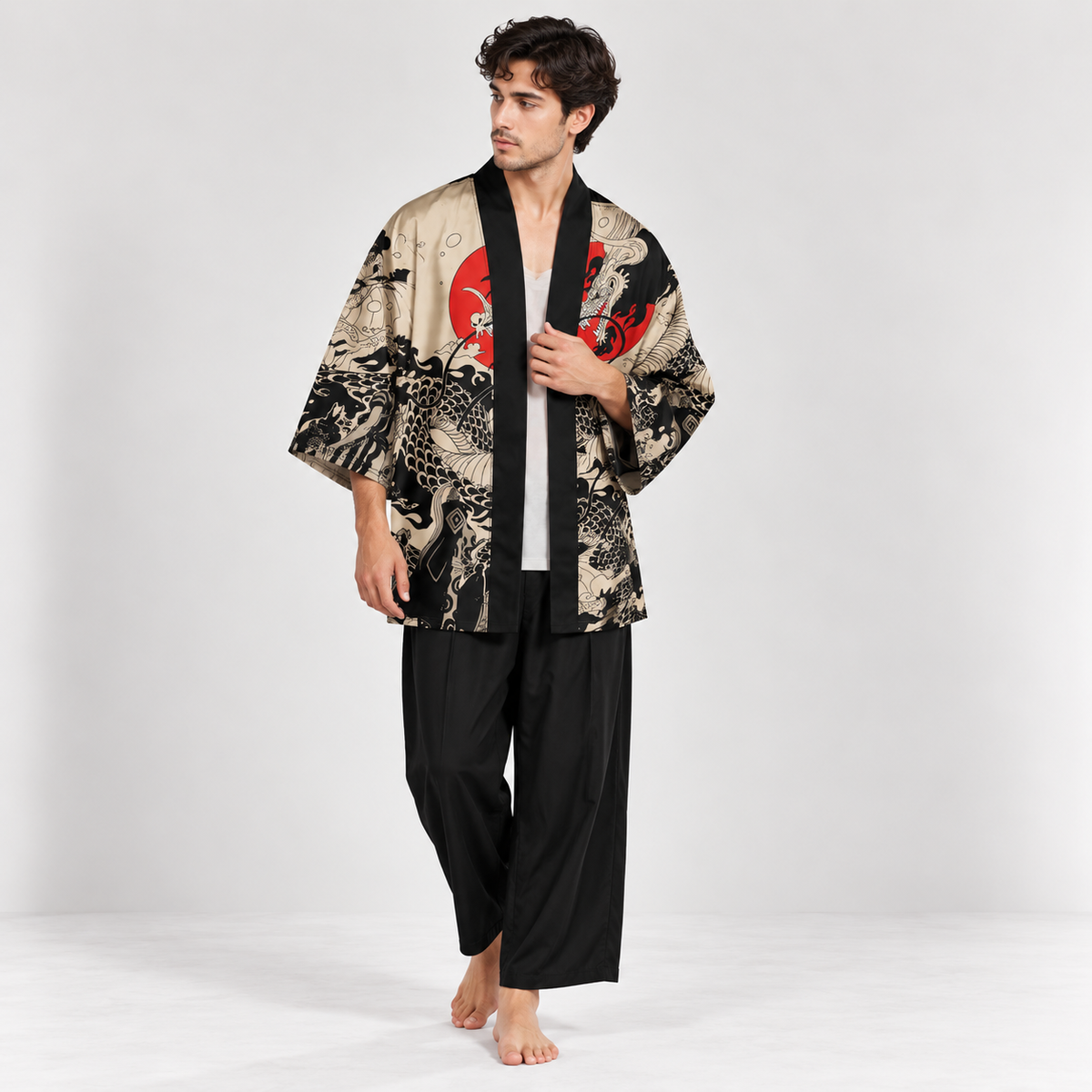 Haori Dragon Soleil | Beige