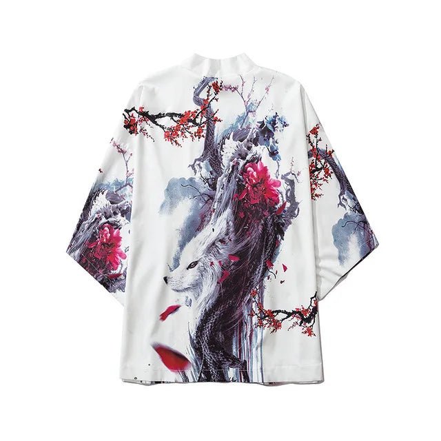 Kimono Style Taoïste Femme – Blanc - XS