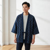 Cardigan Kimono Japonais Unisexe – Bleu - XXS
