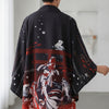 Kimono Carpe Koï Unisexe – Noir - Taille unique