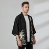 Kimono Style Ukiyoe Homme – Noir - XXS
