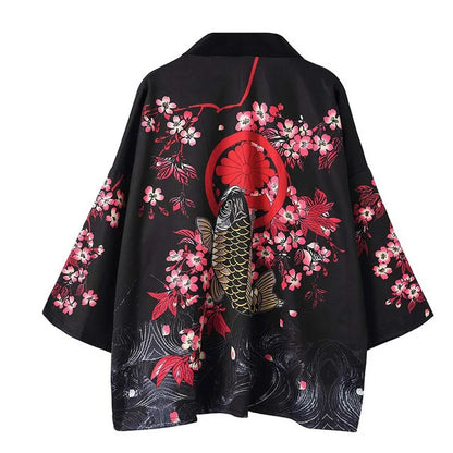 Robe Kimono Plage Inspiration Chinoise Baleine