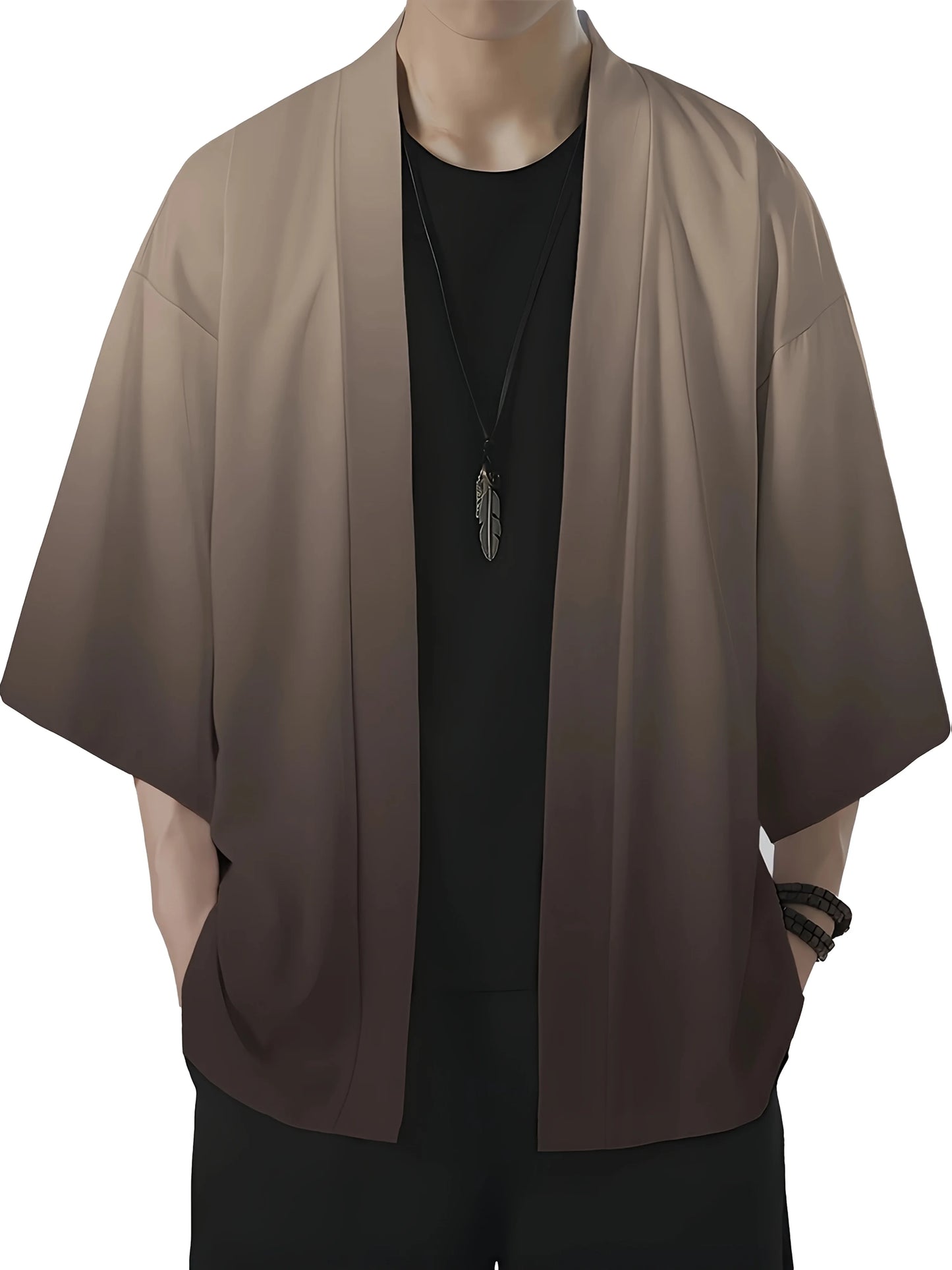 Kimono Homme Dégradé Ample Été