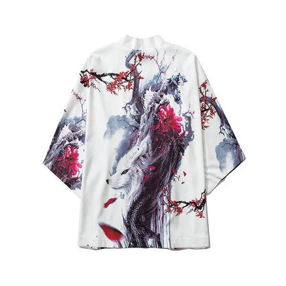 Robe Kimono Plage Baleine Taoïste Femme
