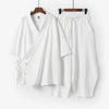 Ensemble Kimono Chinois Homme – Blanc - M