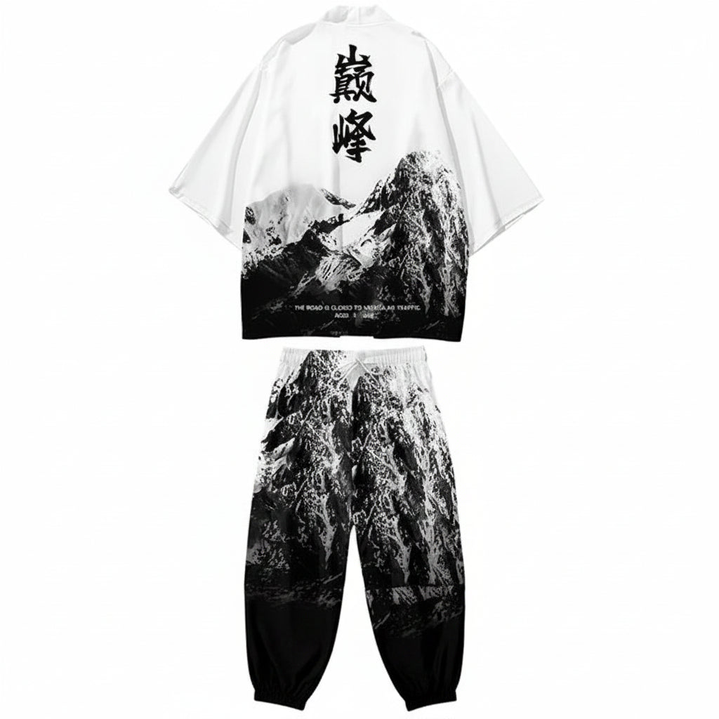 Ensemble Kimono Oversize Homme Style Japonais