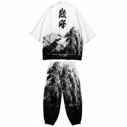 Ensemble Kimono Oversize Homme Style Japonais