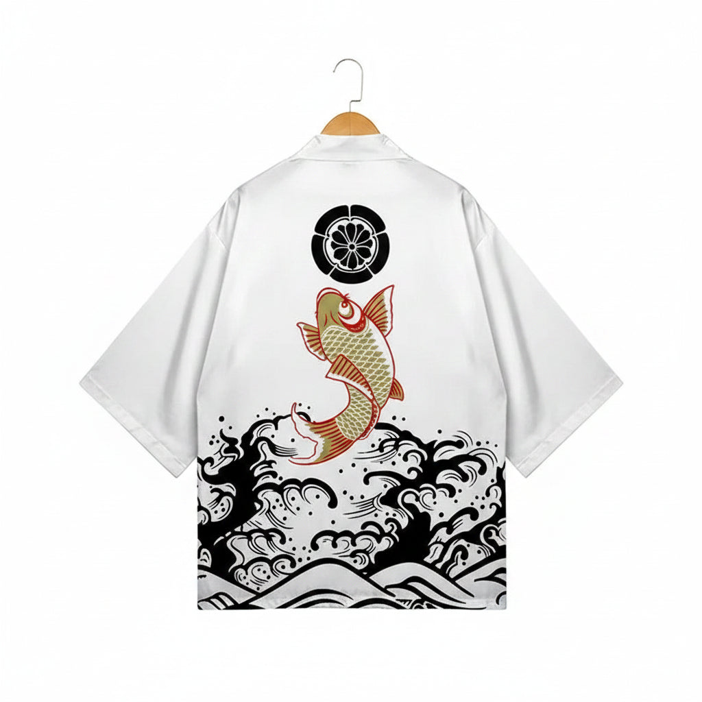 Kimono Ukiyoe Homme : Style Streetwear Japonais