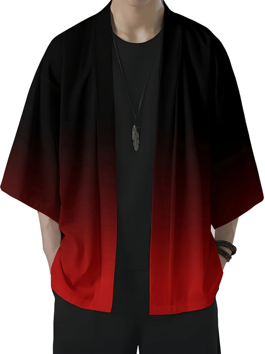Kimono Homme Dégradé Léger - Style Estival & Streetwear