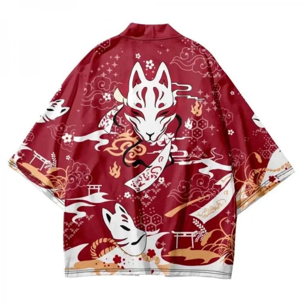 Kimono Renard Sakura Unisexe