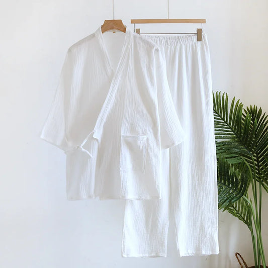 Pyjama Kimono Homme Gaze Fine
