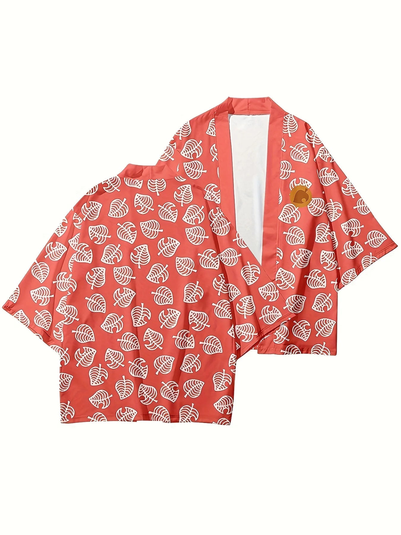 Veste Haori Style Rick Rose & Vert