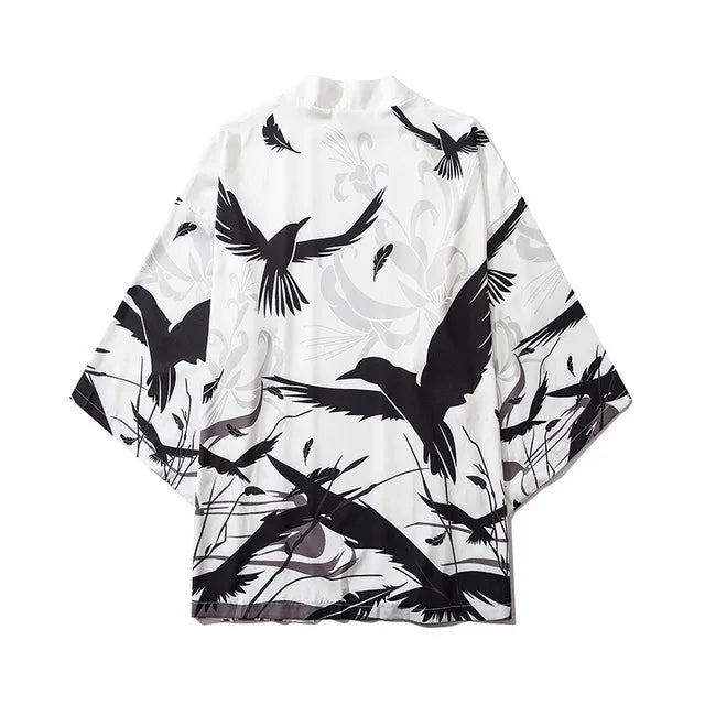 Robe Kimono Plage Baleine Taoïste