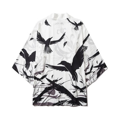 Robe Kimono Plage Baleine Taoïste