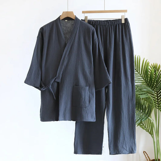 Pyjama Kimono Homme Gaze Fine