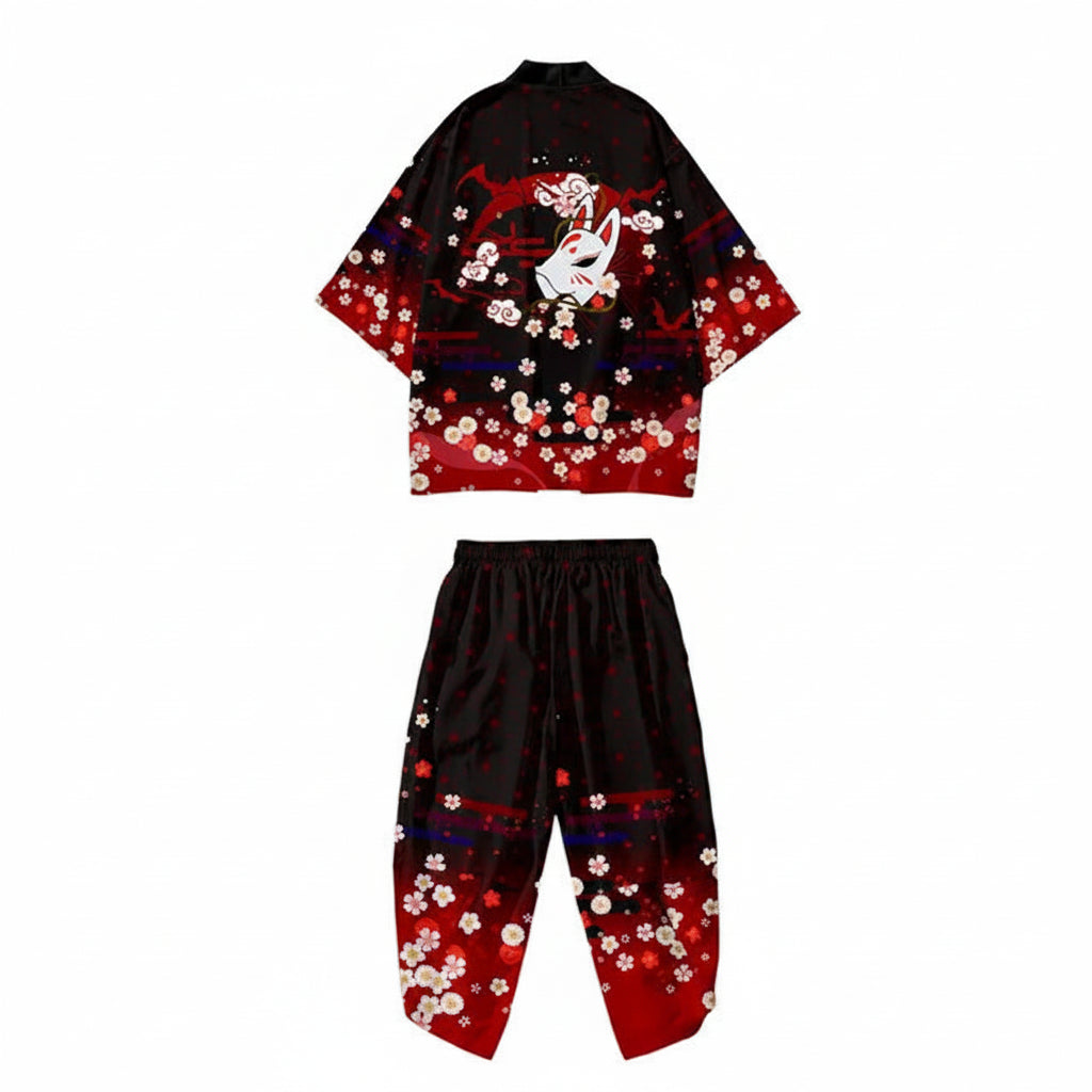 Ensemble Kimono Oversize Homme Style Japonais
