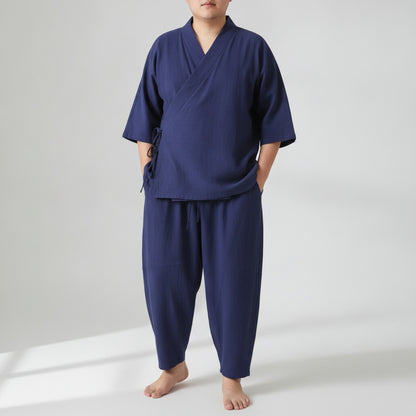 Ensemble Homme Style Chinois Coton Lin