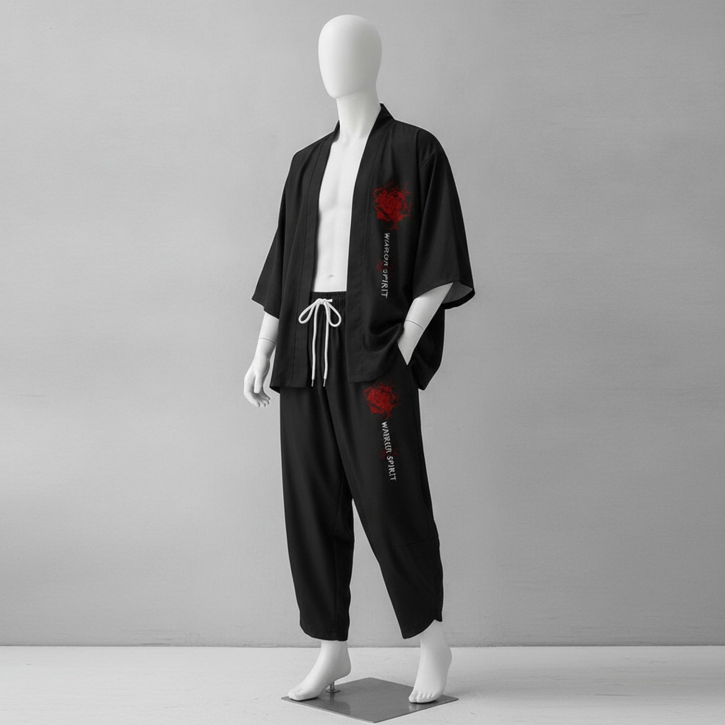 Ensemble Kimono Oversize Imprimé Homme