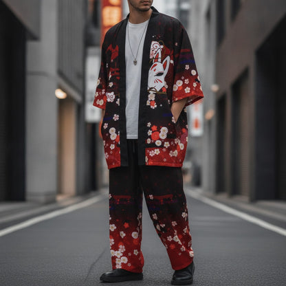 Ensemble Kimono Oversize Homme Style Japonais