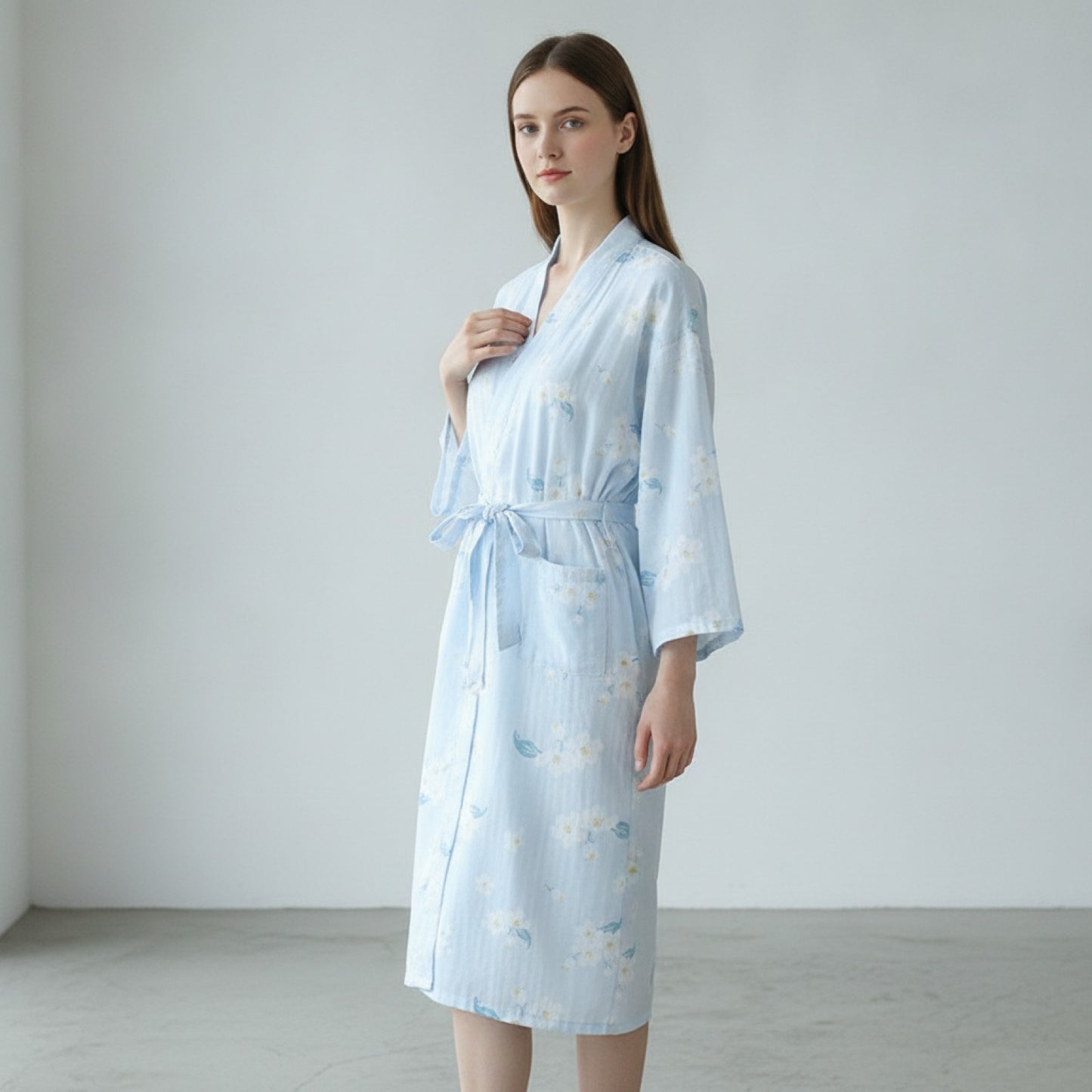Kimono Gaze de Coton Douceur Japonaise