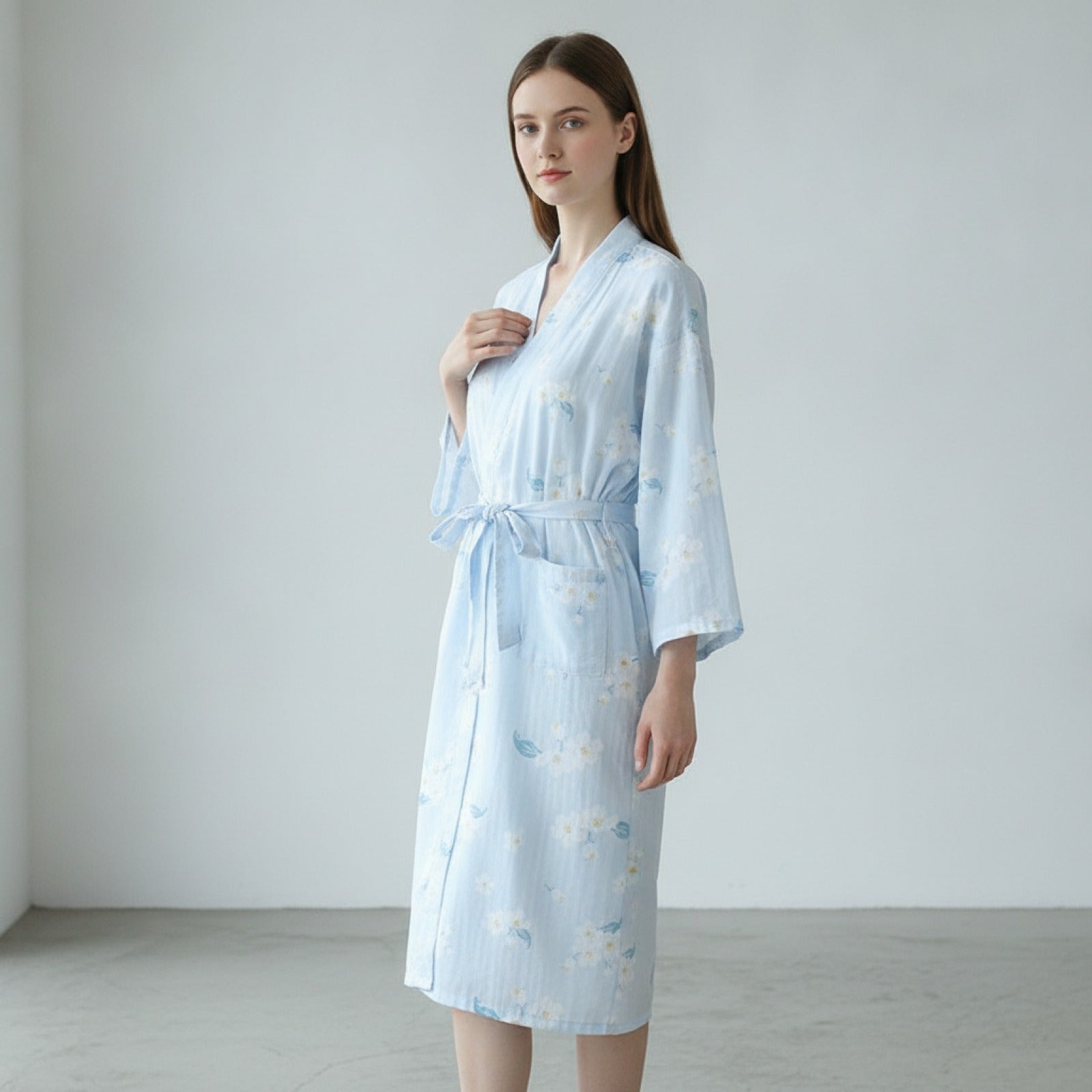 Kimono Gaze de Coton Douceur Japonaise