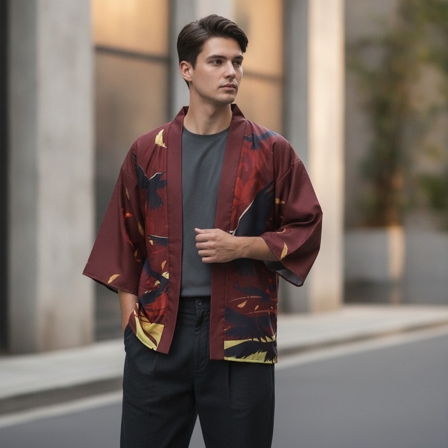 Kimono Samouraï d'Été - Style Japonais & Streetwear