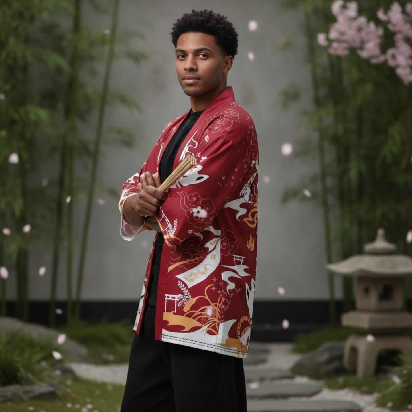 Kimono Renard Sakura Unisexe