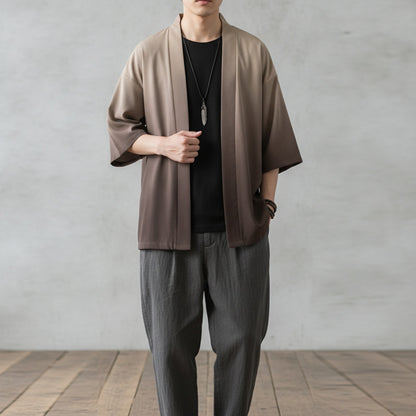 Kimono Homme Dégradé Ample Été